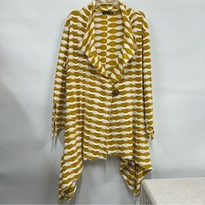 Adorn open cardigan w/big button closure women’s 1XL